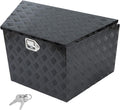 Black Aluminum Trailer Tongue Tool Box U605