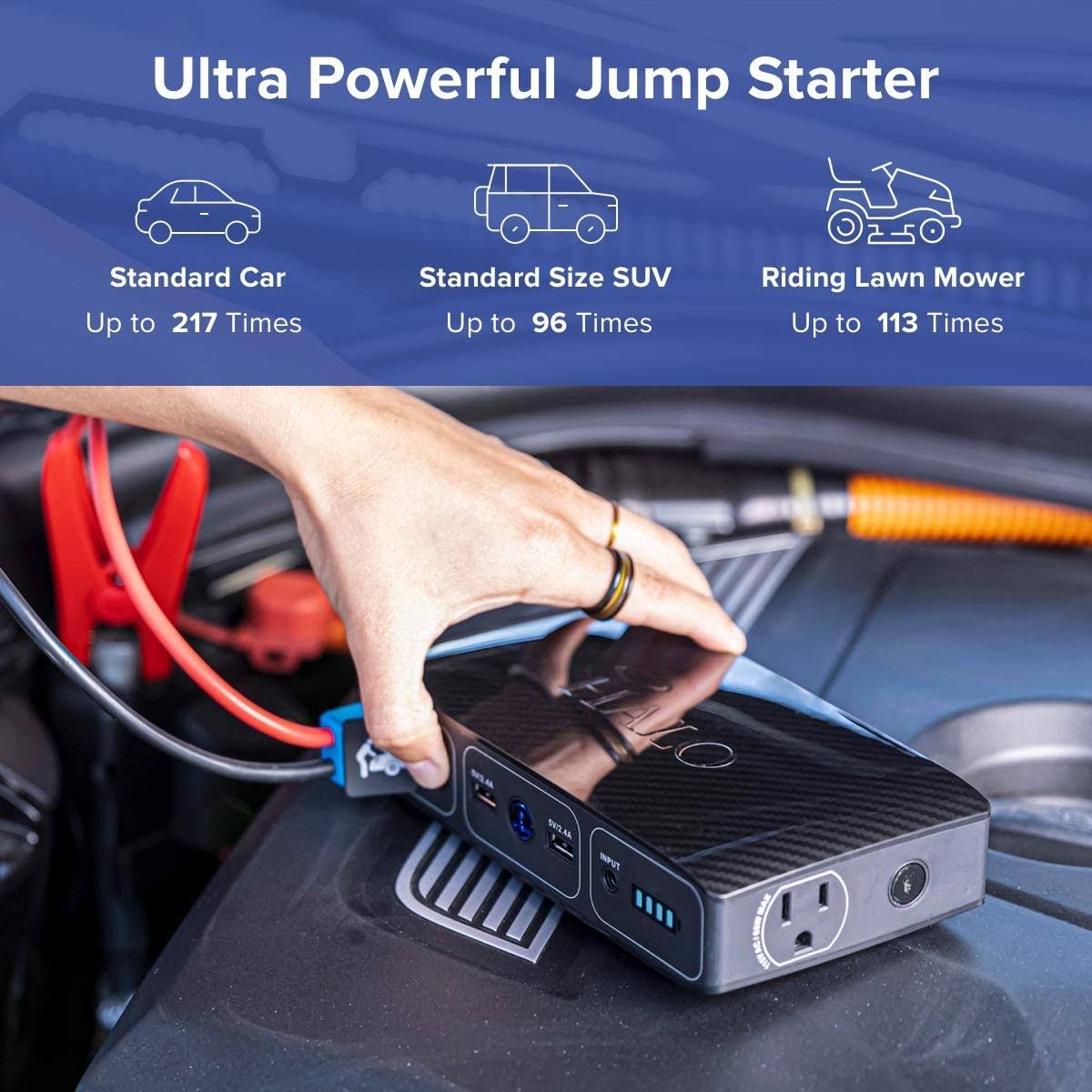 58830 mWh Portable Phone Laptop Charger Car Jump Starter Z398