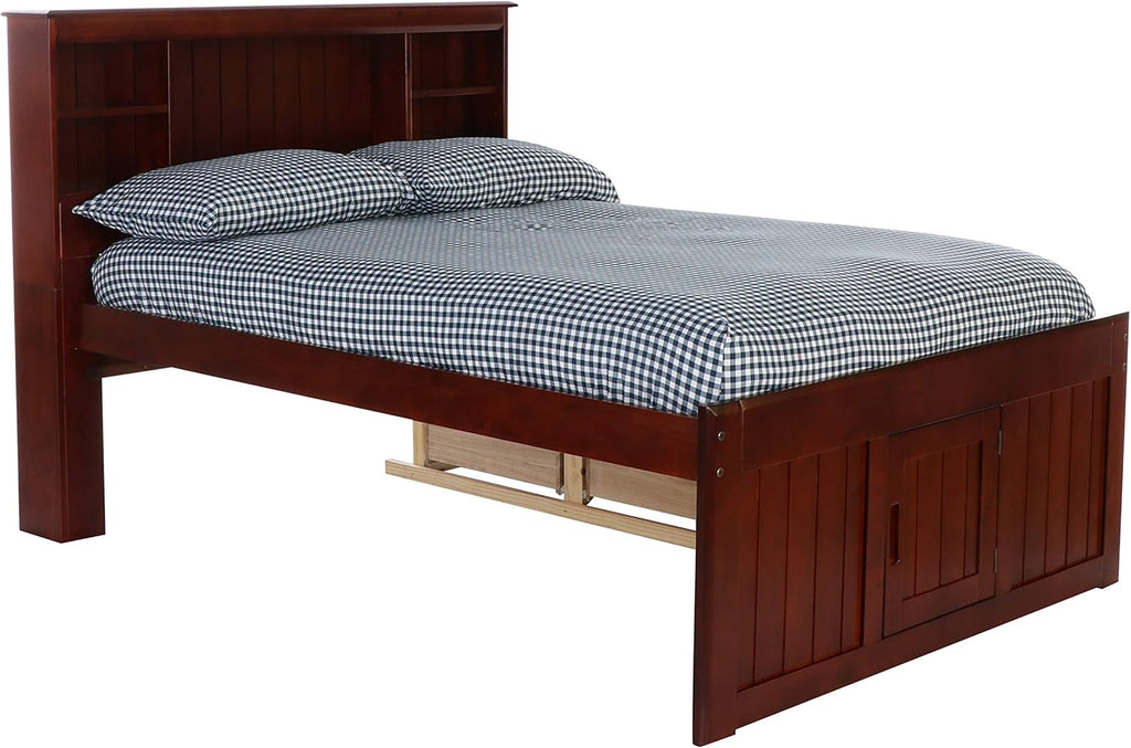 Full Bookcase Bed with 6 Drawers V922