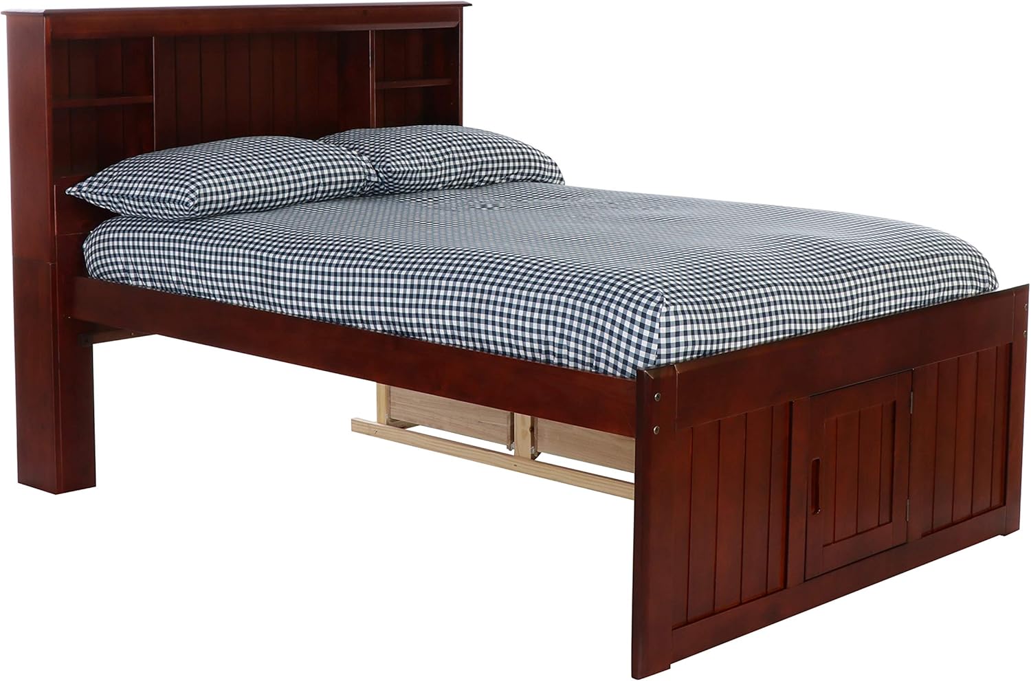 Full Bookcase Bed with 6 Drawers V922