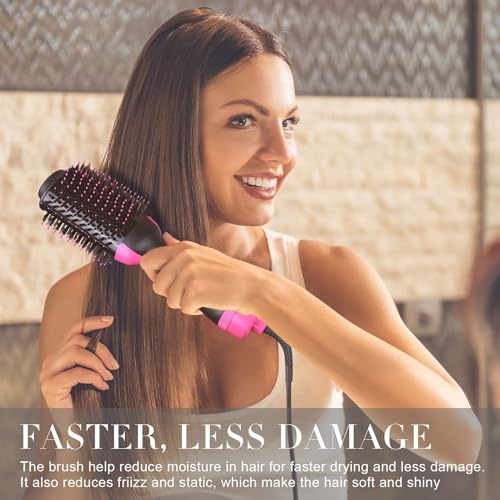 4 in 1 Hair Dryer and Styler with Ceramic Titanium Barrel O231742