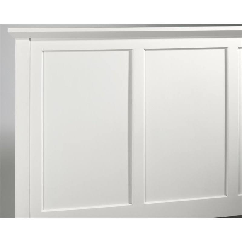 White Queen Panel Bed F77844