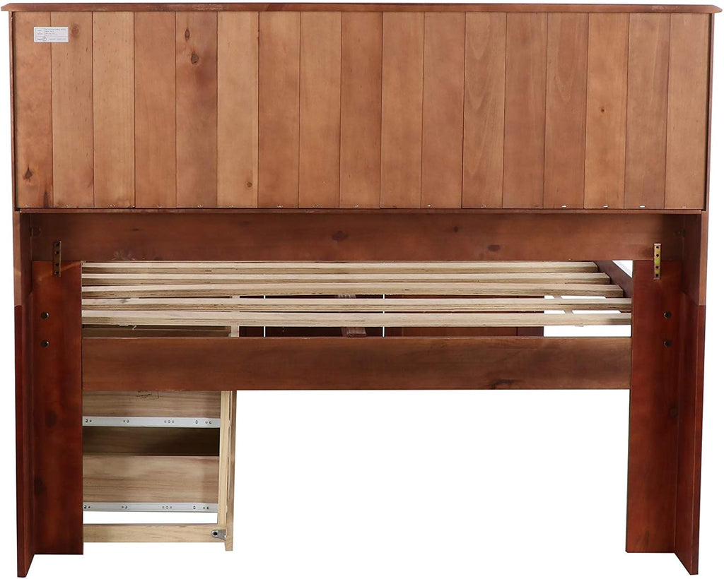 Full Bookcase Bed with 6 Drawers V922
