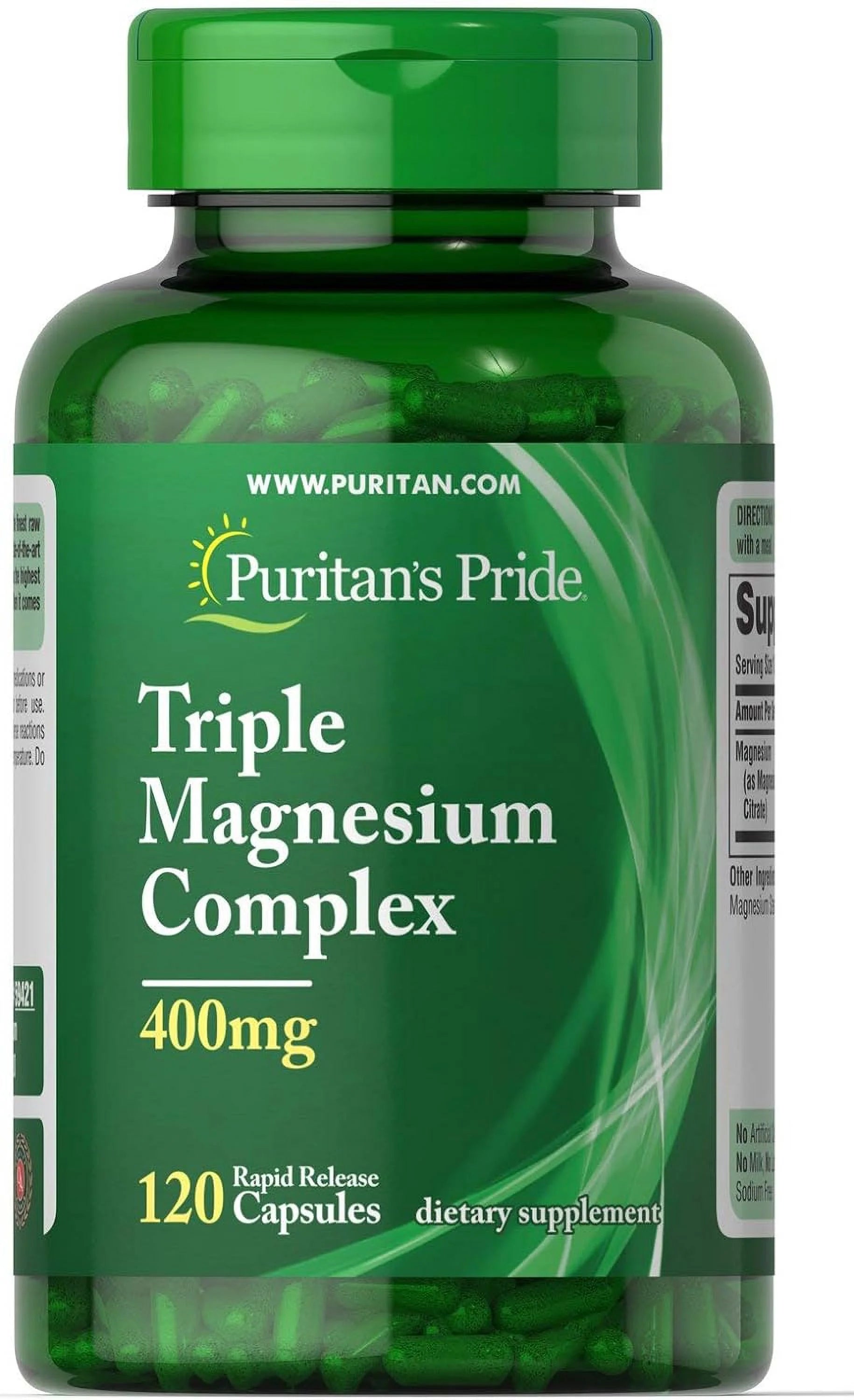 Triple Magnesium Complex 400 mg 120 Capsules R1155