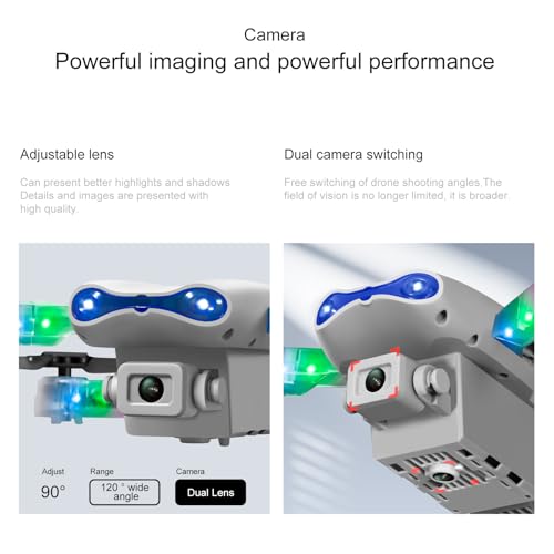 Drone with 720P HD Dual Camera Z222