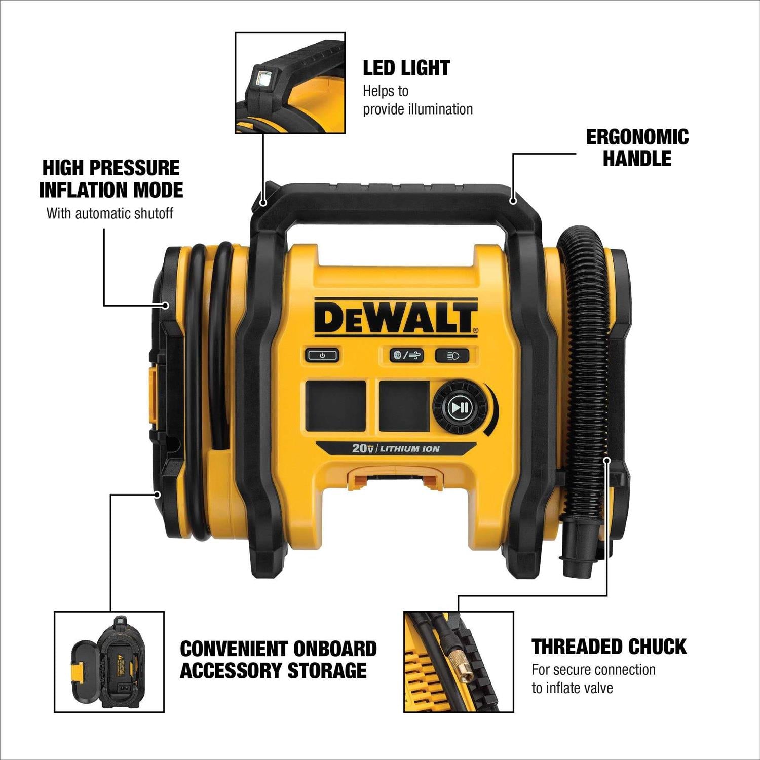 20V MAX Cordless Air Inflator T25950