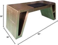 Aluminum Wing Desk A8021