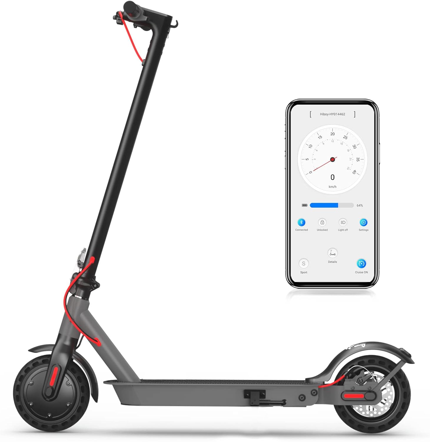Electric Scooter with 8.5" Solid Tires F5261