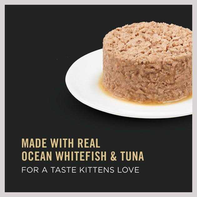 Flaked Ocean Whitefish & Tuna Entree Canned Cat Food K292895