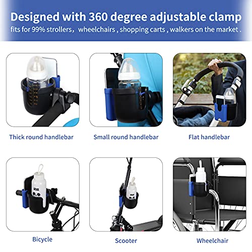 Universal 2-in-1 Cup Phone Holder for Stroller L35915