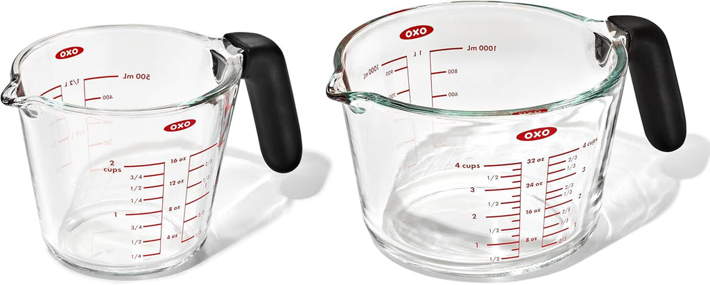 2-Cup and 4-Cup Glass Measuring Cup Set E26313