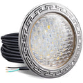 LED Pool Light, 12V AC, 10 inch, 30W, 3000LM, 6500K Cool White, 100FT Cord X592758