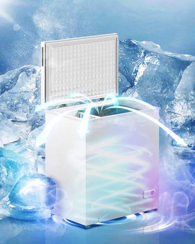 7.0 Cubic Feet White Chest Freezer with Removable Baskets M538272