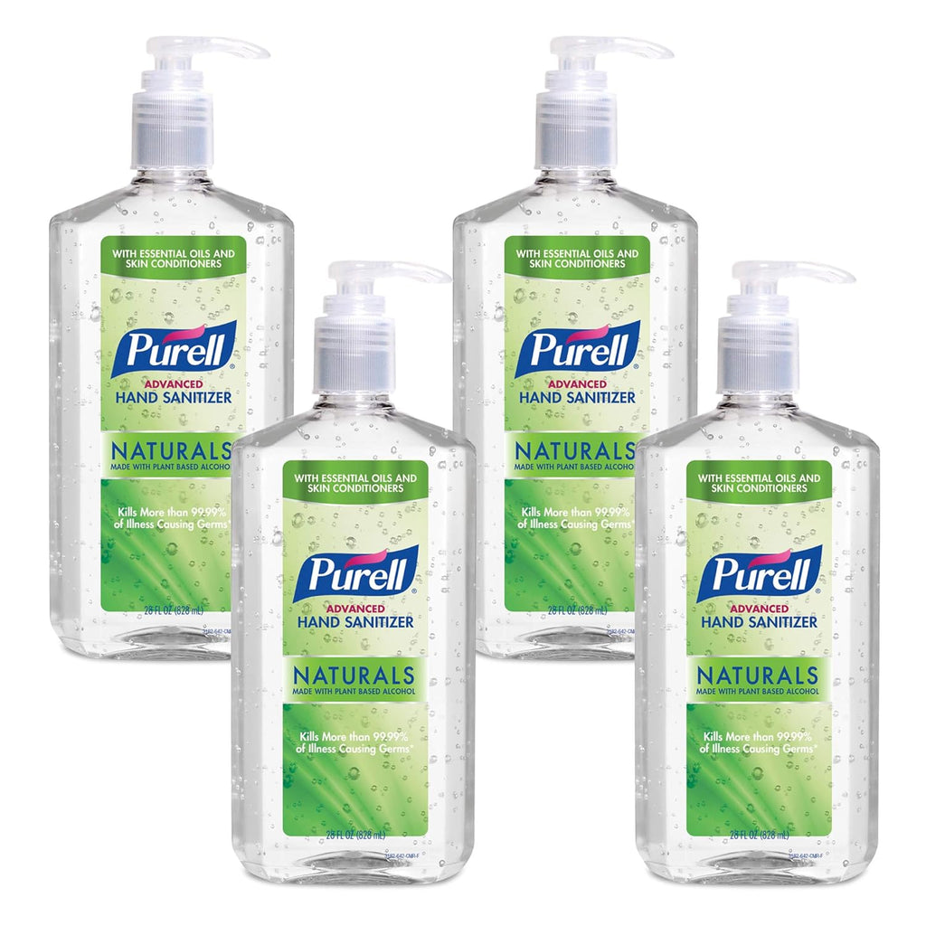 Citrus Scent Hand Sanitizer, 28 fl oz Pump Bottle (Pack of 4) M143645