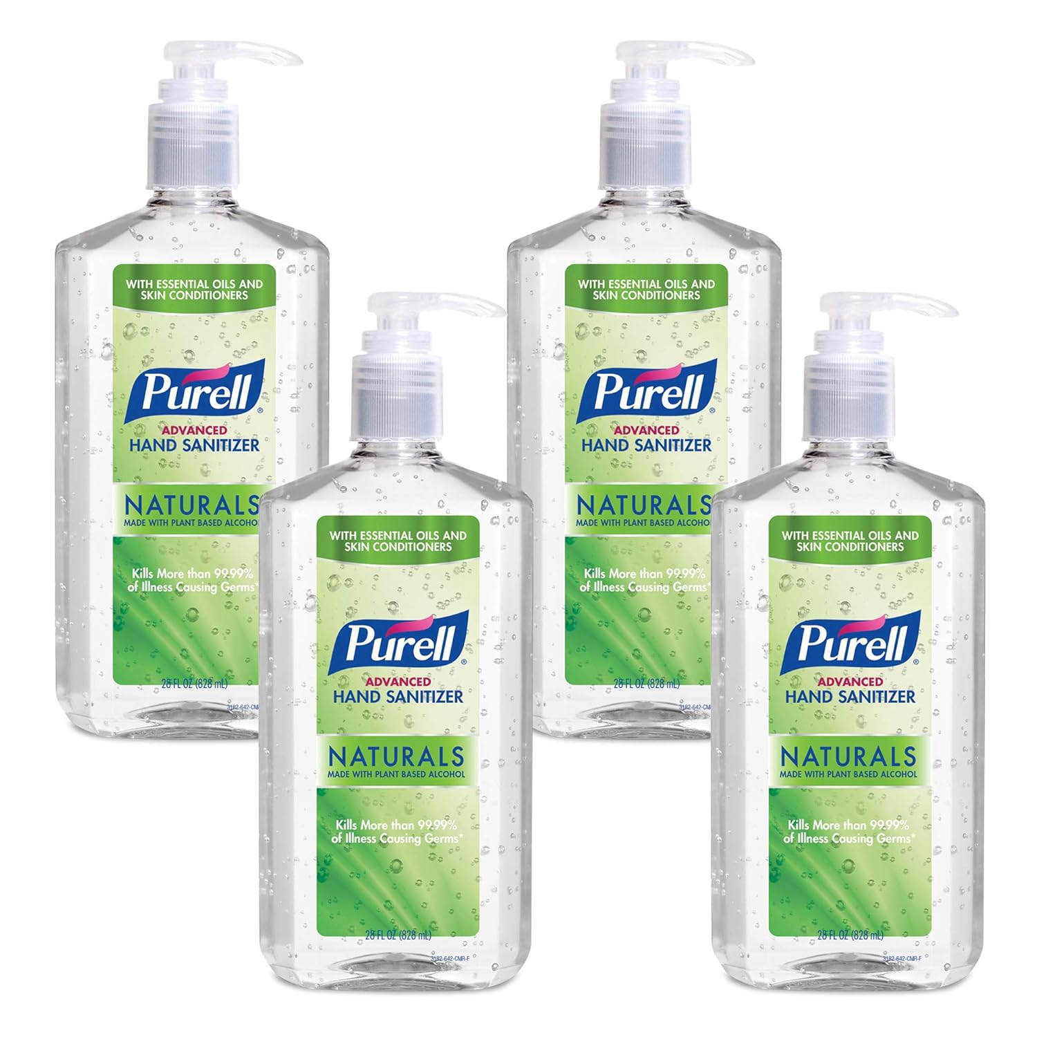 Citrus Scent Hand Sanitizer, 28 fl oz Pump Bottle (Pack of 4) M143645