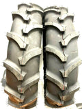 Set Of Two 7-16 Farm Tractor Lug R-1 Tires With Tubes 7x16 T3283