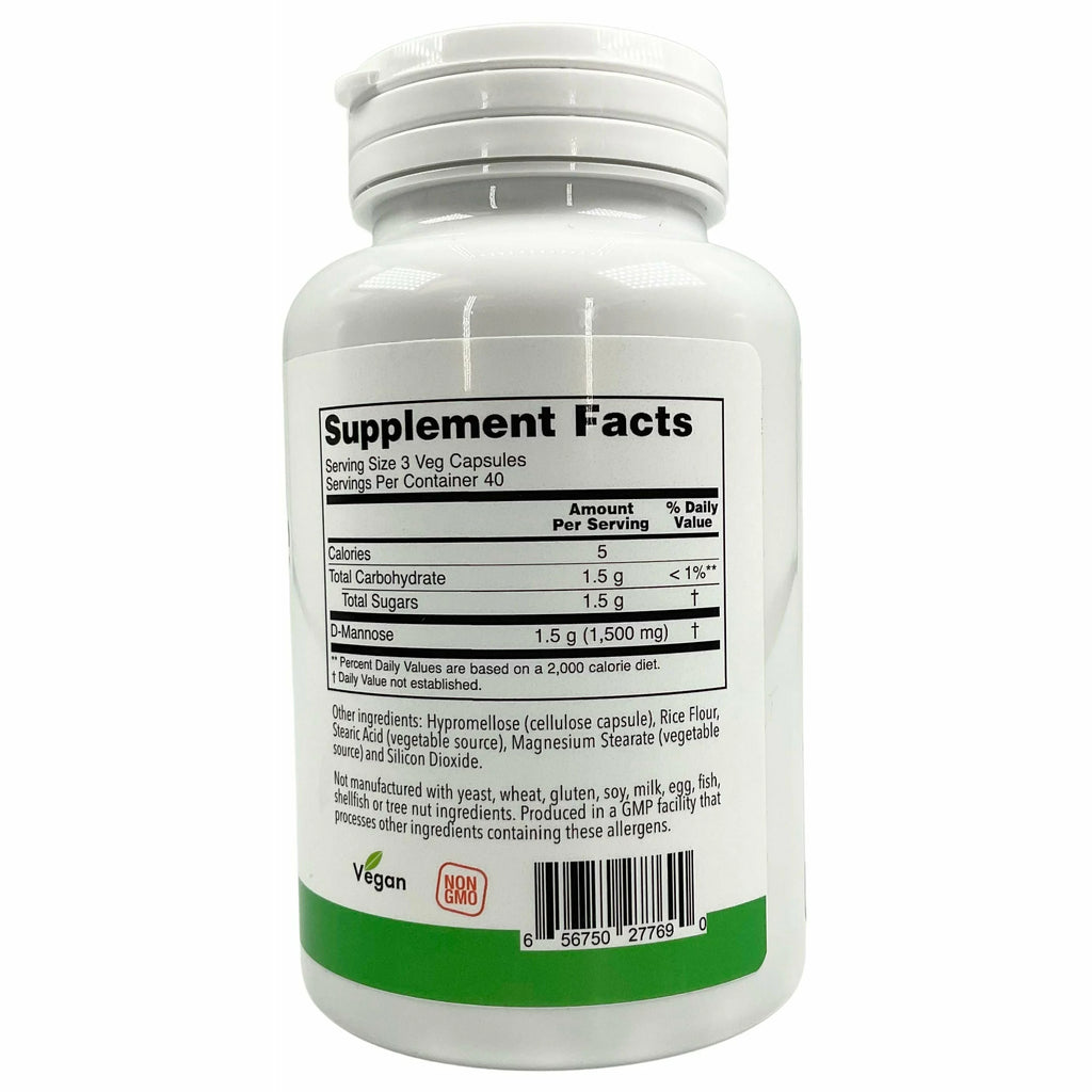 D-Mannose 500 MG 120 Veg Cap H296