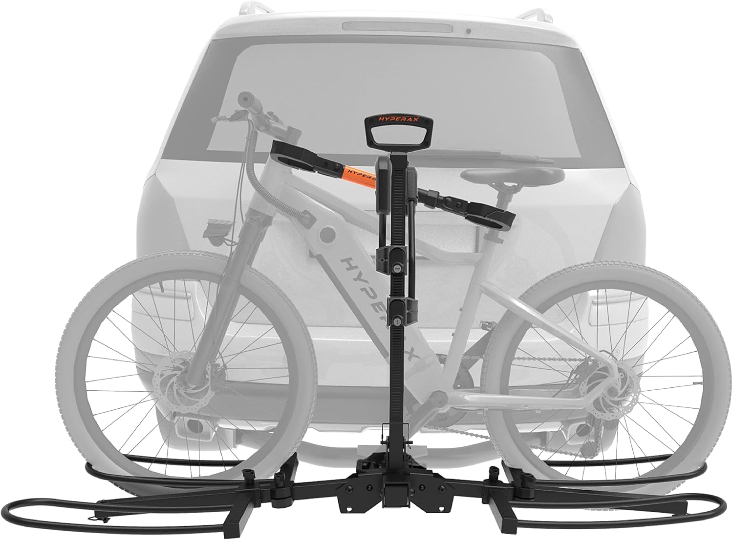 2" Hitch Platform Bike Rack for Car J860661