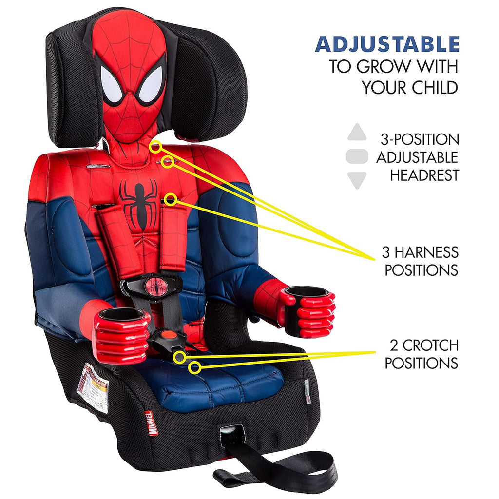 2-in-1 Harness Booster & High Back Booster Car Seats E742