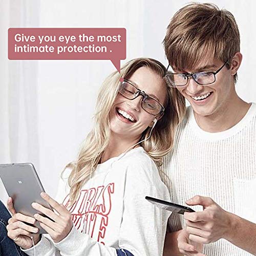 Transparent 1.5 Blue Light Blocking Magnifying Glasses V9809