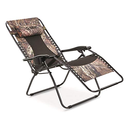 Oversized Zero Gravity Camping Chair, 500-lb. Capacity Mossy Oak Country Camo X132
