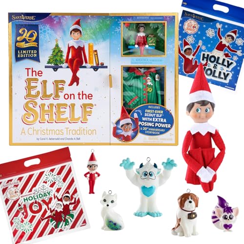 Scout Elf, Elf Pajamas, Ornaments, Storybook and Joy Bags W2581
