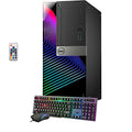 Dell Gaming PC OptiPlex 3040 Tower Desktop Computer Intel Core i7 6th Gen 3.40 GHz RX 550 4GB GDDR5 16GB RAM 1TB SSD Windows 10 Pro Wi-Fi Keyboard Mouse HDMI Renewed X4654