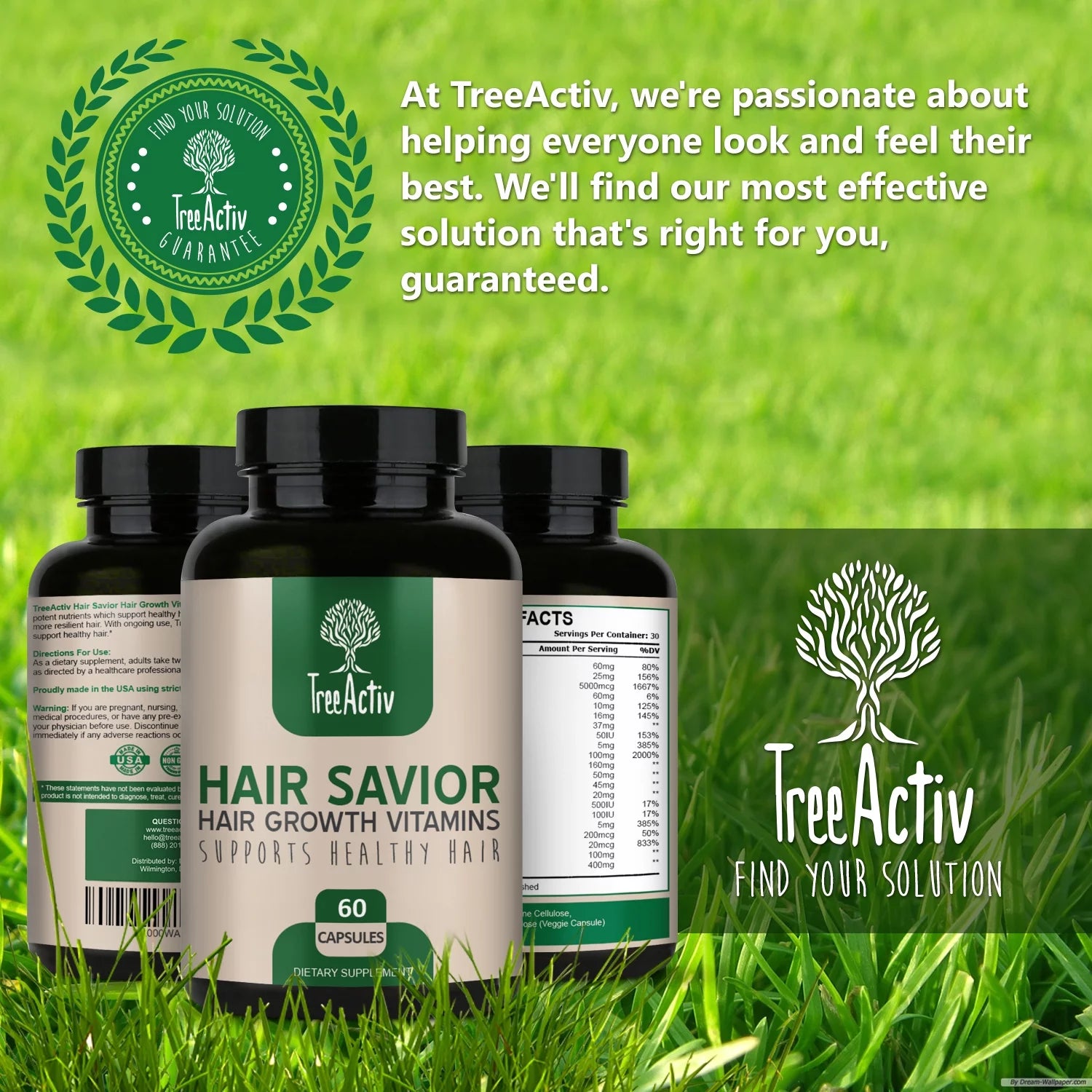 60 Capsules Hair Growth Supplement P670892
