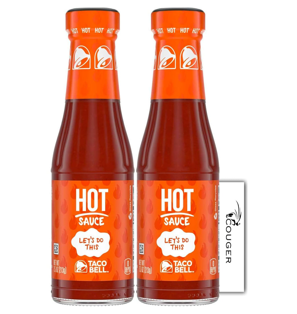 7.5 oz Hot Sauce Bottle (2-Pack) Y397