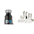 Black 1/2 HP Continuous Feed Garbage Disposal W724410