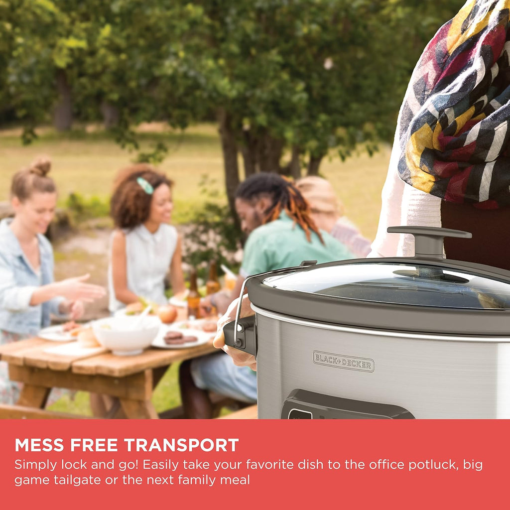 7-Qt Digital Slow Cooker D258739