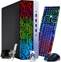 Intel Core i5-6th Gen 16GB DDR4 Ram 512GB SSD Radeon RX-550 4GB DDR5 Graphics Card Windows 10 Pro Computer Tower H294012