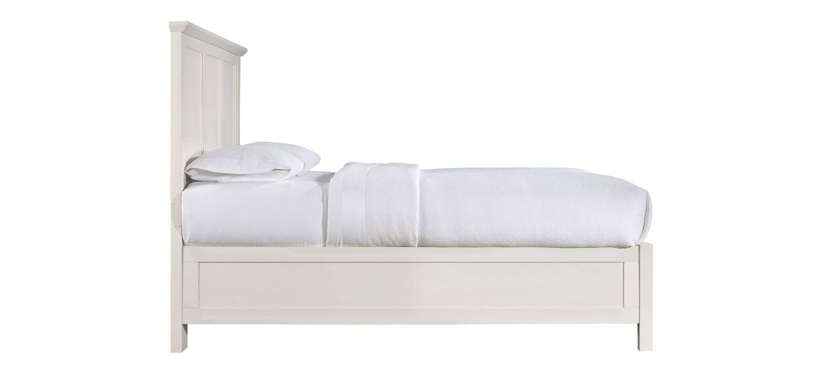 White Queen Panel Bed F77844