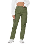 Relaxed Fit Cargo Pants with Zipper Pockets L98534