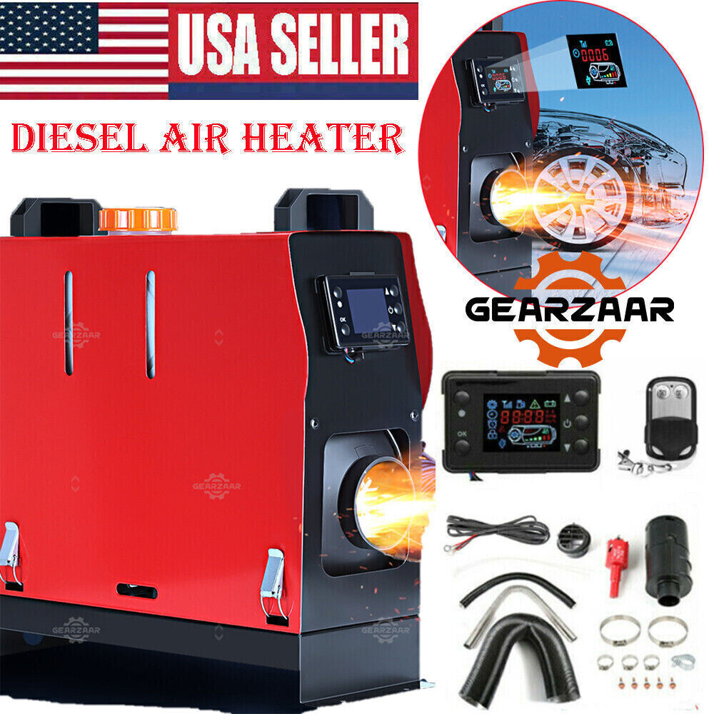 8KW 12V All In One LCD Thermostat Air Heater T276