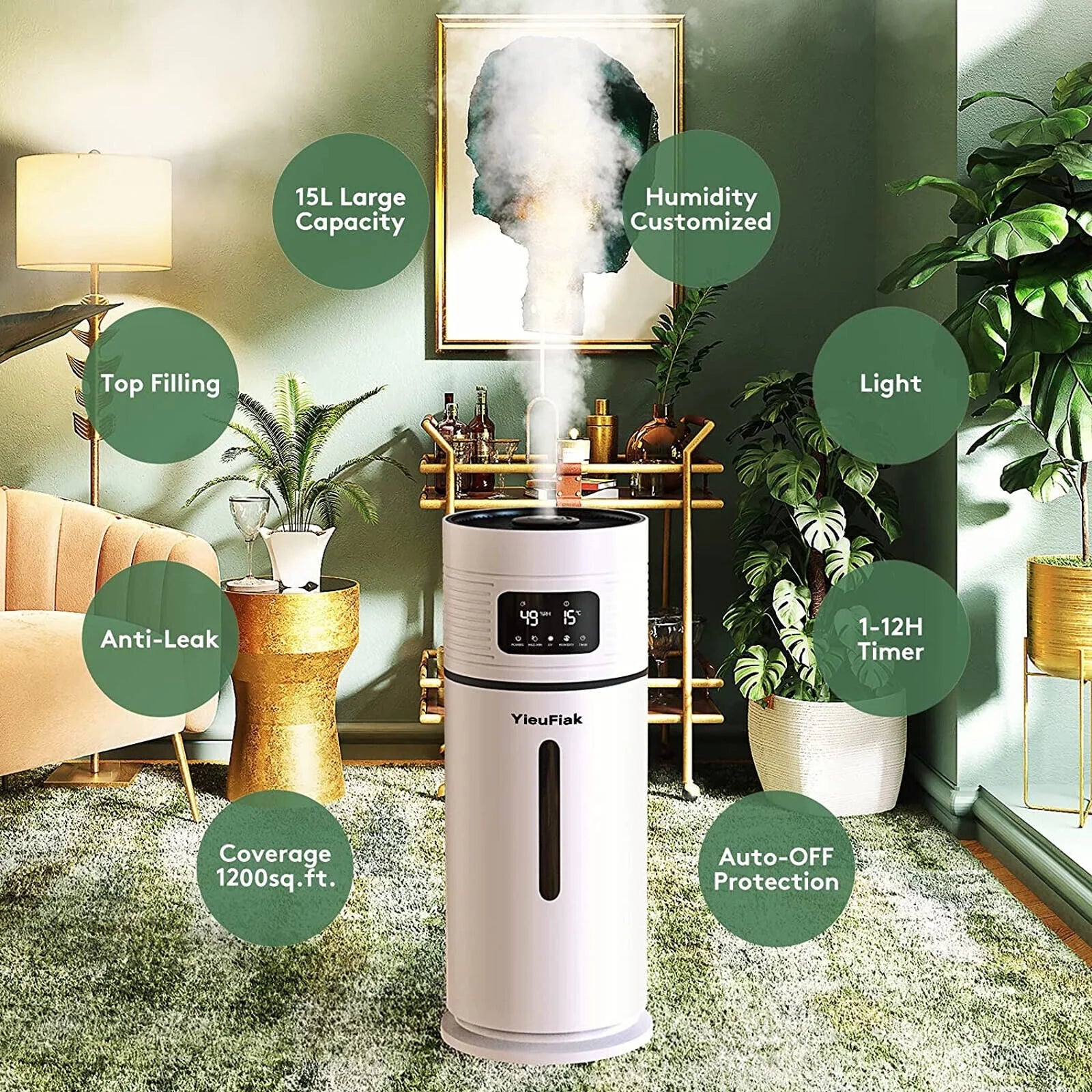 Whole House Humidifier 15L with Remote Control G574