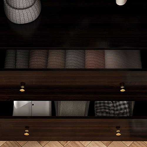 White 4-Door Wardrobe Closet with Mirror, Drawers and Shelves, Hanging Rod X75549