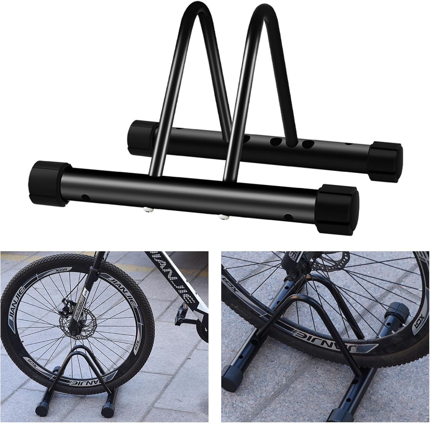 Adjustable Single Bike Floor Stand Parking Rack R988859