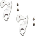 Silver 2 PCS Bike Rear Derailleur Hanger Y85092