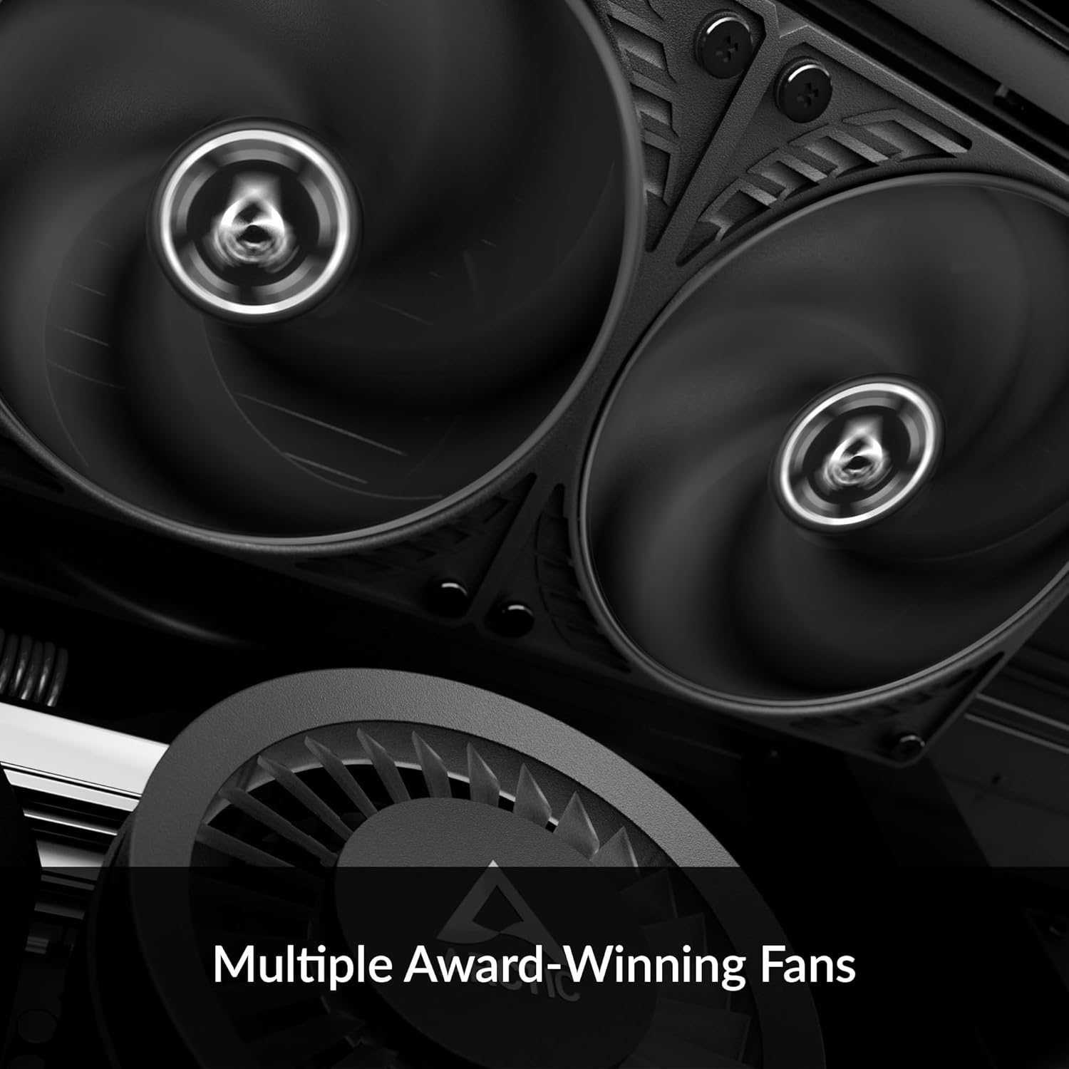 Black 360 CPU AIO Water Cooler B749