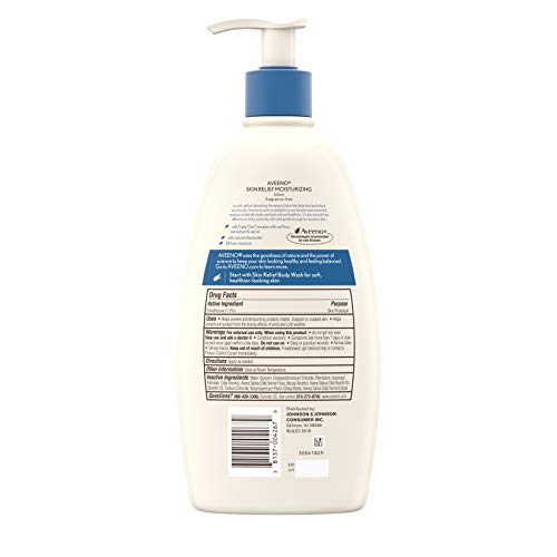 Fragrance-Free Moisturizing Lotion with Shea Butter, 18 fl. oz M690541