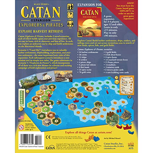 Explorers and Pirates Board Game Expansion K317158
