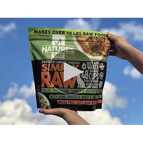 Freeze-Dried Raw Whole Food Meal Makes 18 Lbs Fresh Raw Food S656338