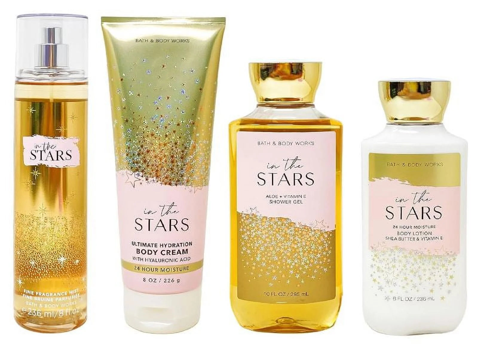 In the Stars Fragrance Mist, Body Cream, Shower Gel, Body Lotion Full Size Gift Set R402
