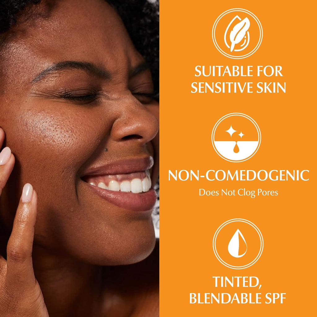 Tinted Mineral Face Sunscreen Lotion SPF 35, 1.7 Fl Oz T52712