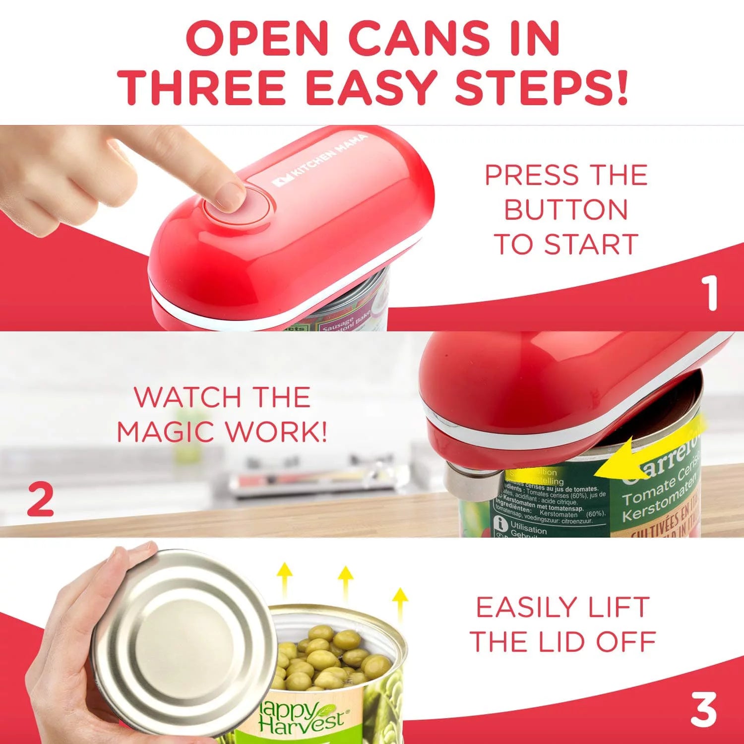 Mini Electric Can Opener L688