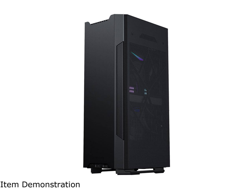 Black Mini-ITX Case with Fabric and Aluminum Panels L526