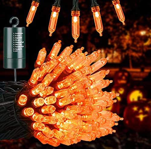 Battery Operated Mini String Lights 33ft 100LED White V70272
