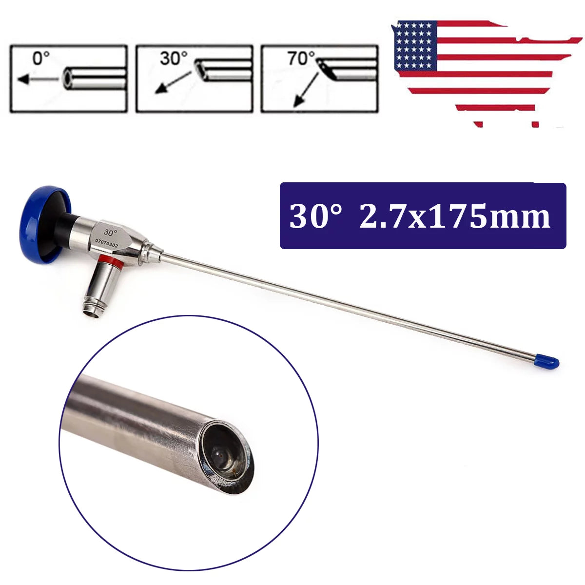 30 Degree 2.7mm Endoscope H9273