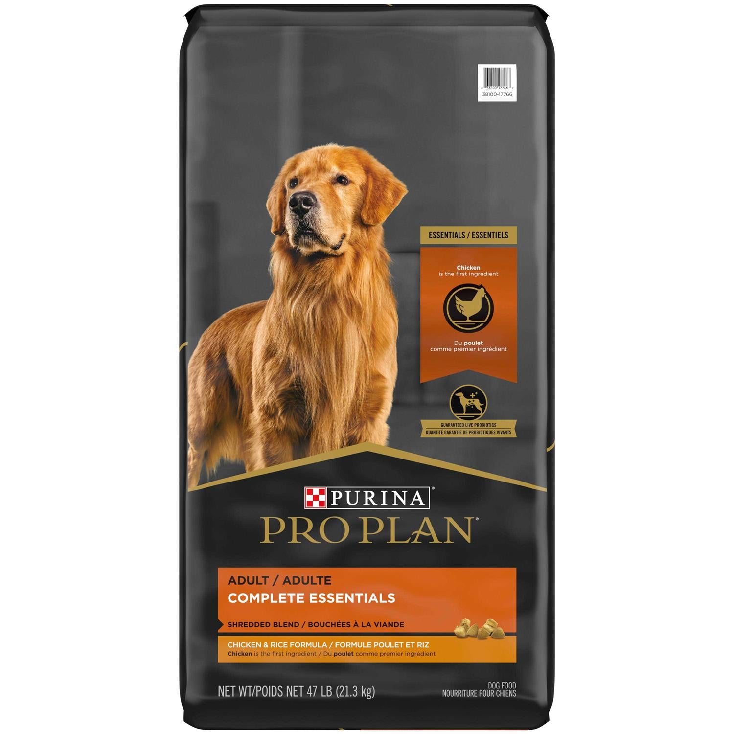 Adult Shredded Blend Chicken & Rice Dry Dog Food B717
